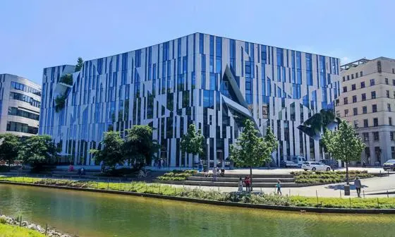 Ko-Bogen Building in Dusseldorf Germany