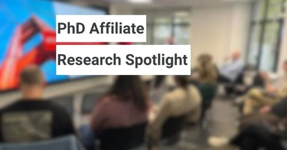 PhD Affiliate research spotlight card