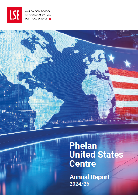 Phelan US Centre Annual Report cover 2024/25