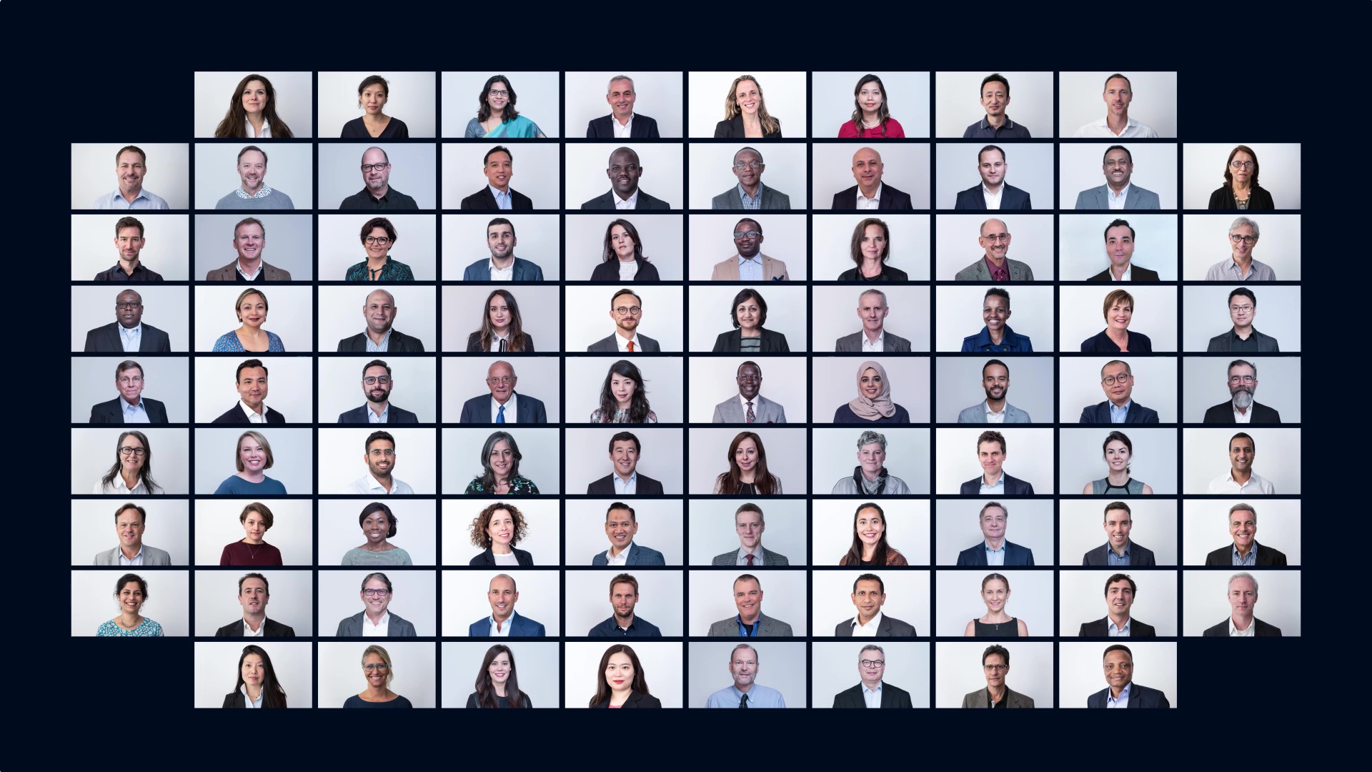 Collage of headshots of Executive MSc Participants