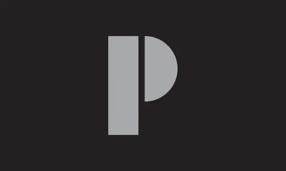 The Playfair prize's logo: a grey capital P on a dark background.