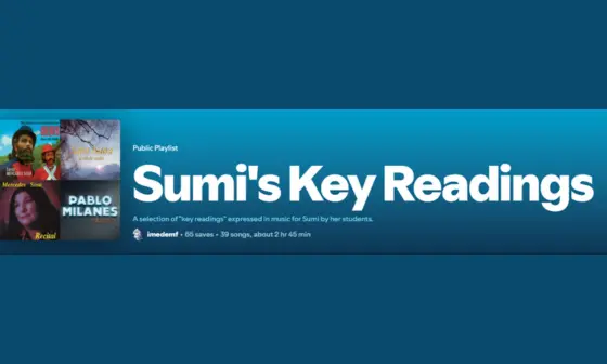 Title image of 'Sumi's Key Readings' playlist