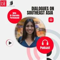 Podcast graphic showing the episode's guest speaker Dr Sharmila Parmanand