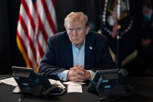 President Donald J. Trump oversees Operation Epic Fury at Mar-a-Lago