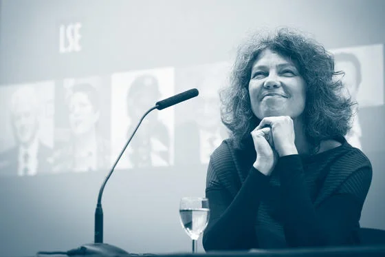 Professor Sonia Livingstone at an event