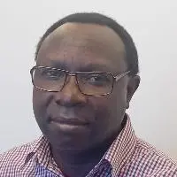 Man with checkered shirt