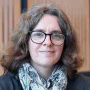 Portrait photo of Sarah Goff.