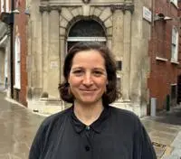 Dr Sophie Legros smiles at the camera