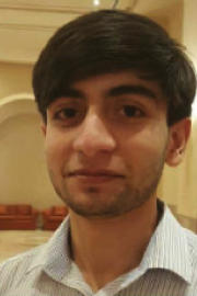 A photo of student Faraz Ahmad Piracha