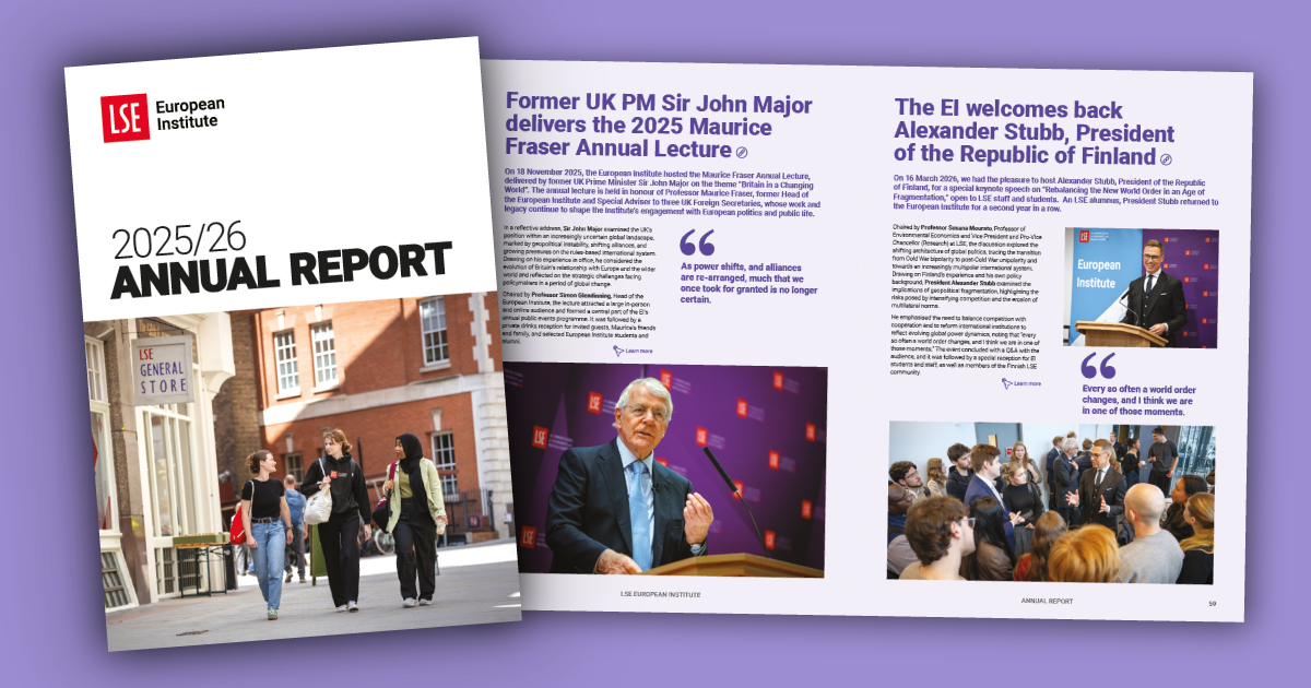 EI Annual Report Events Preview