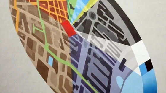 Detail of Spectra mural