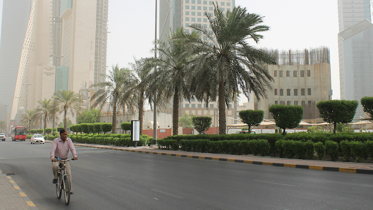 A highway in Kuwait