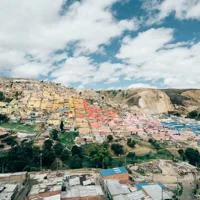 Houses in Bogota, Colombia