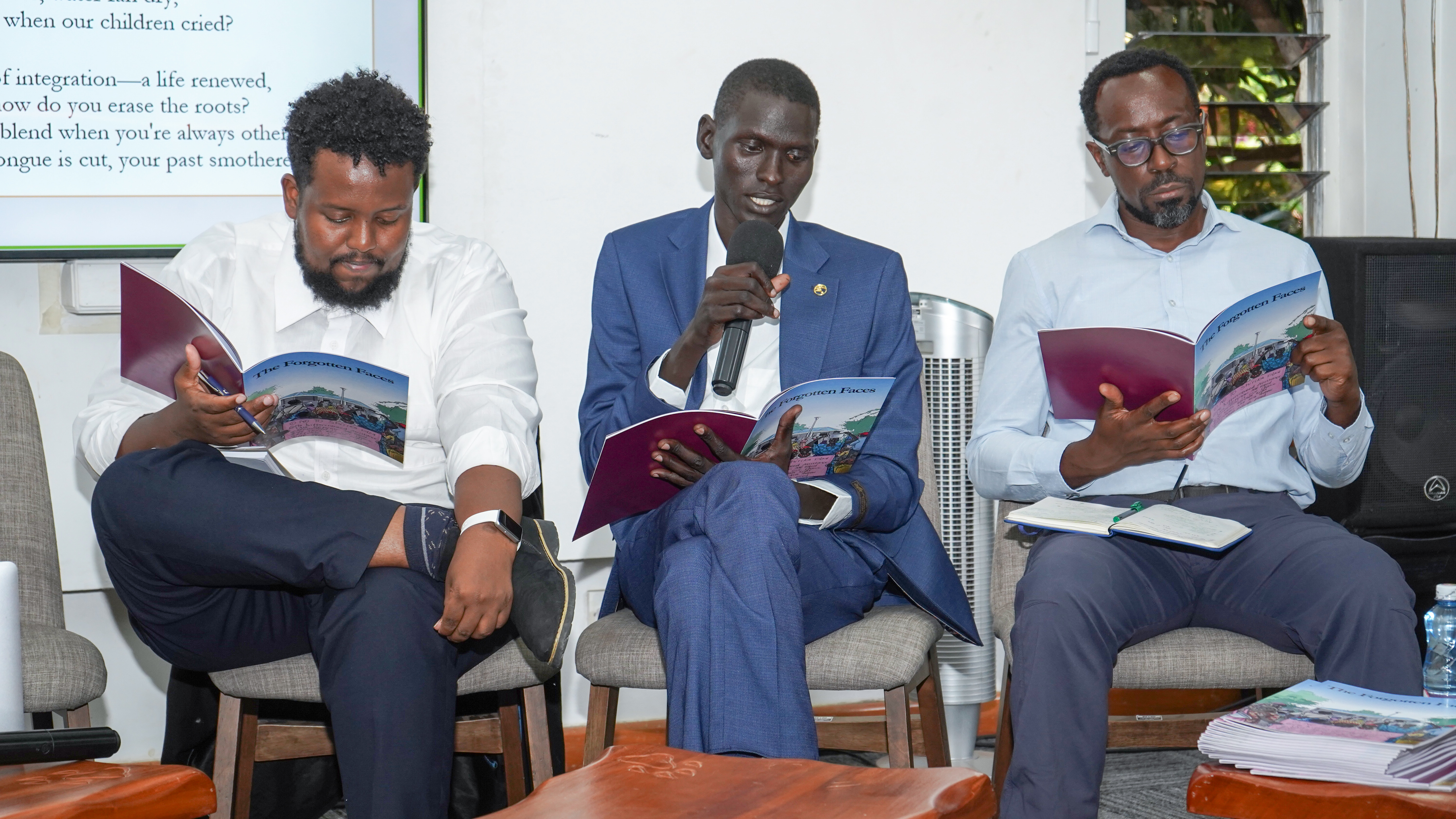 Reading by Peter Kidi