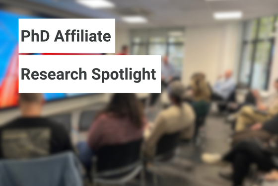 PhD Affiliate research spotlight card