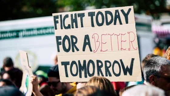 Protest sign