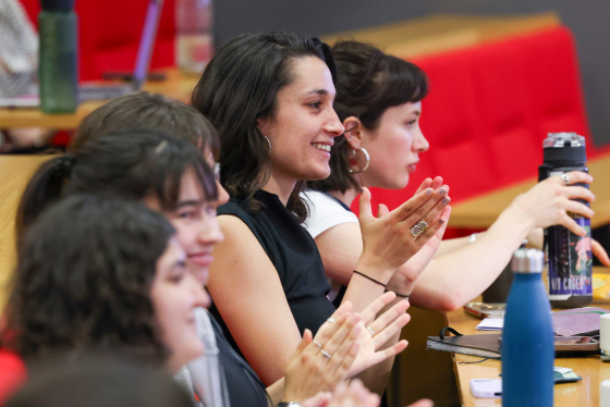 Audience at a LSE Gender event 