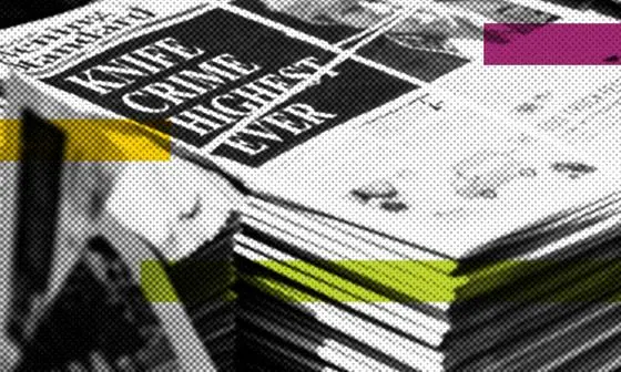 newspapers reporting crime