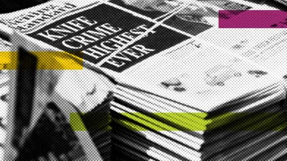 newspapers reporting crime