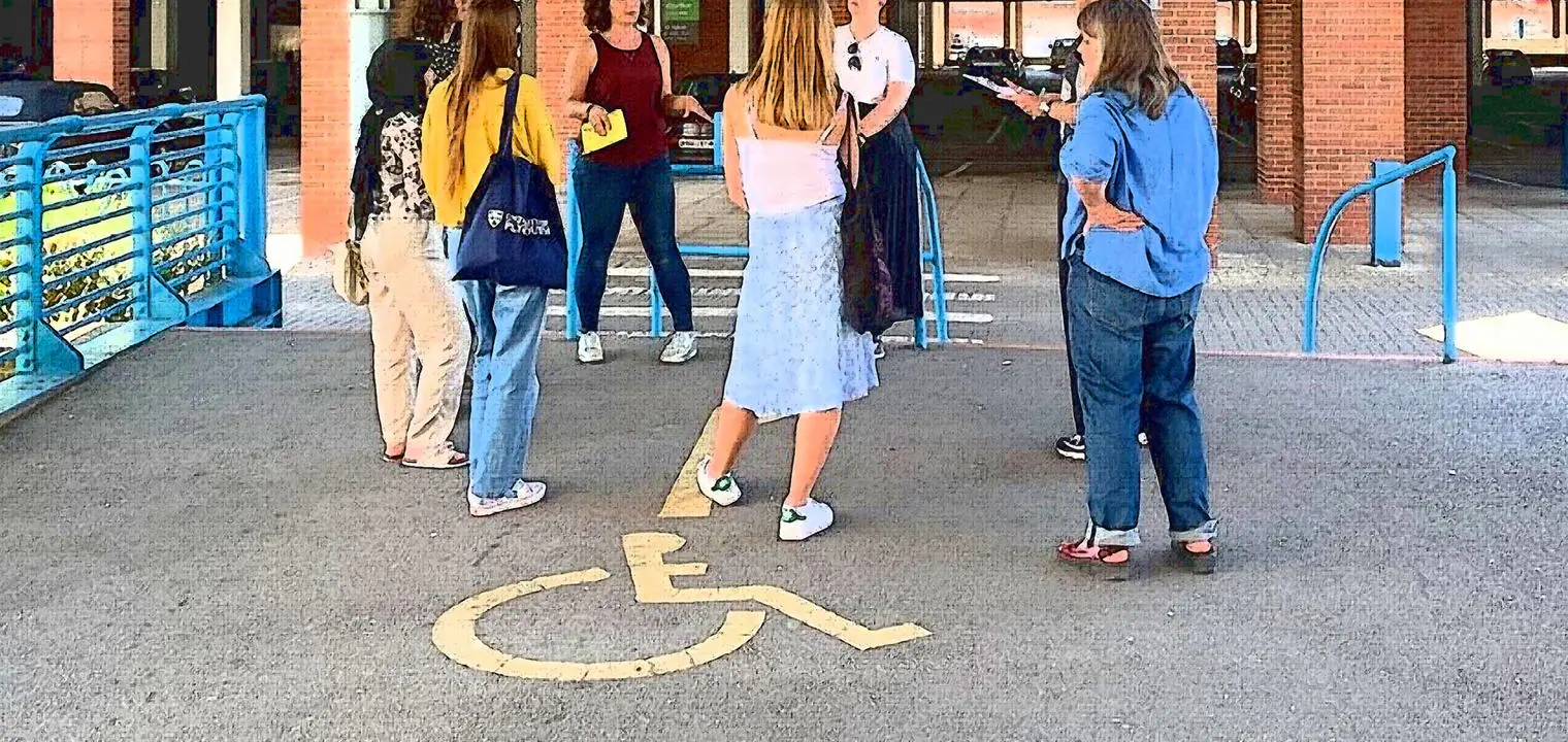 A group of girls and young women taking part in the "Making space for girls" project