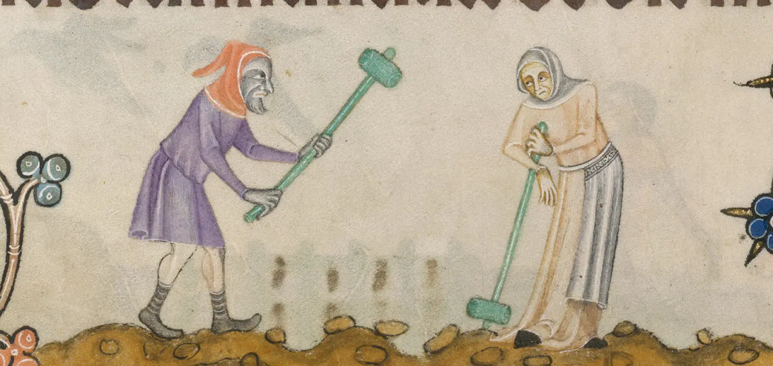 Medieval agricultural workers