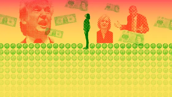 Trickle down economics with US and UK political leaders