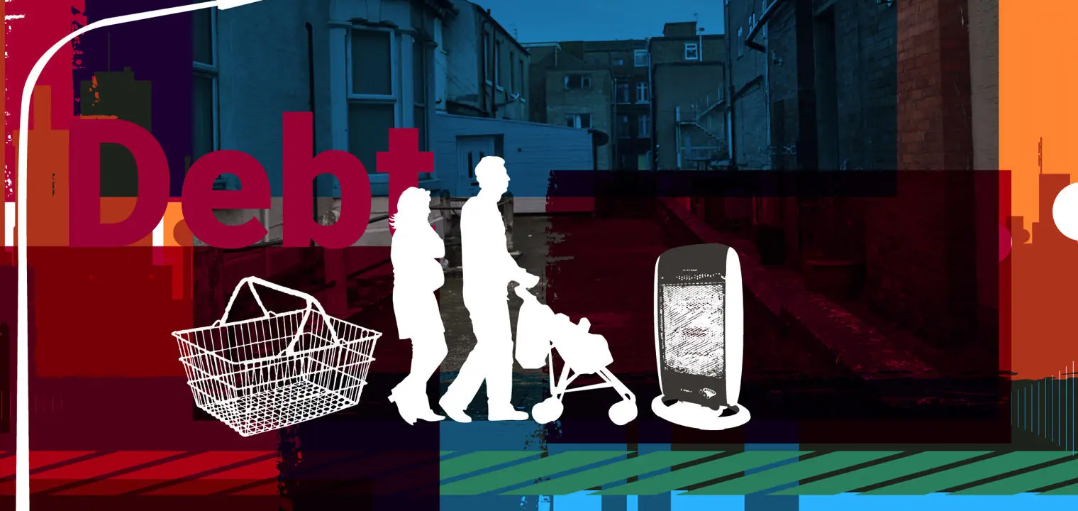 families in debt crisis