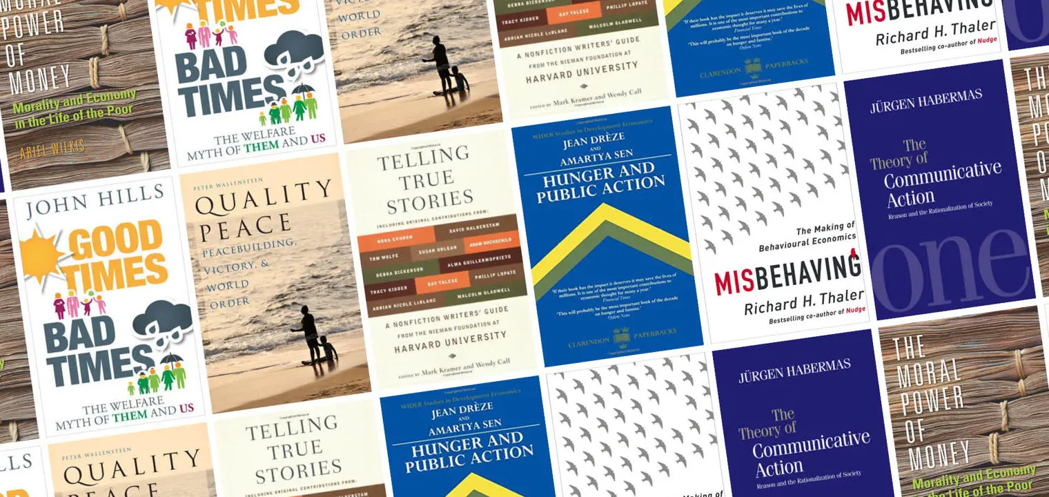 Impact reading list book covers
