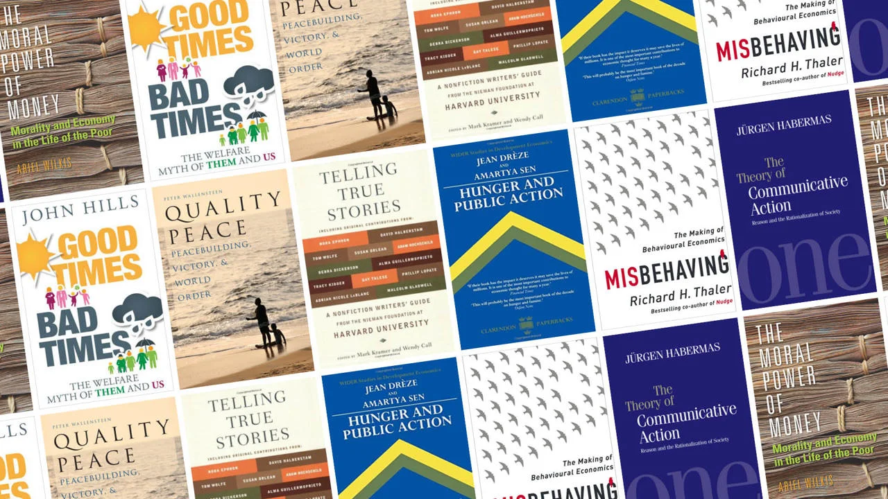Impact reading list book covers