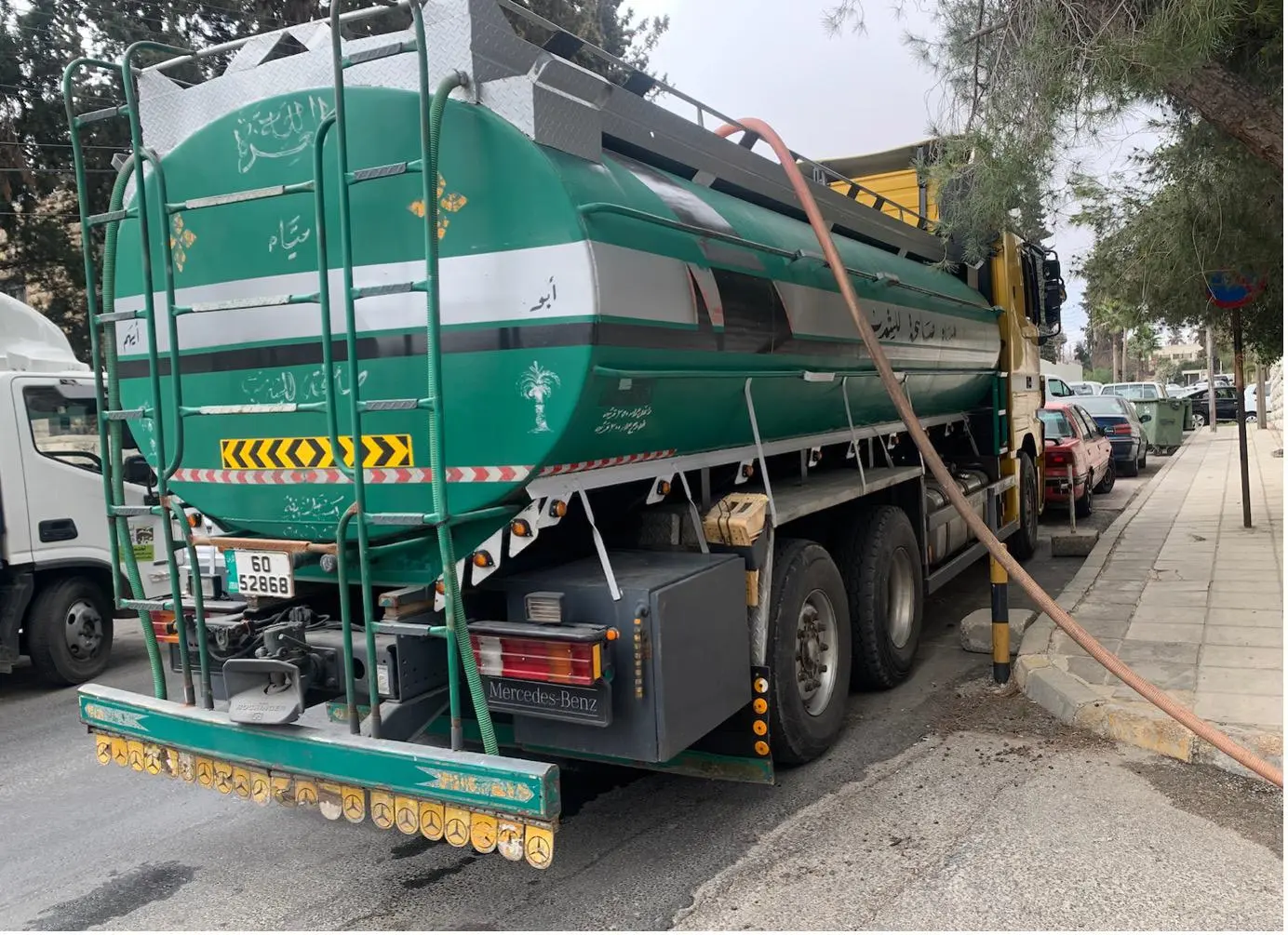 Private water tanker