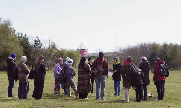 Soundwalking in St Fittick's Park