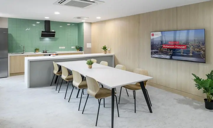 Robeson House Communal Dining Space