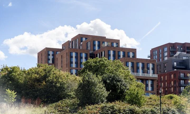 Robeson House Exterior from Burgess Park