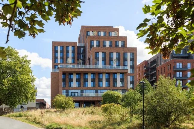 Robeson House Exterior, view from Burgess Park