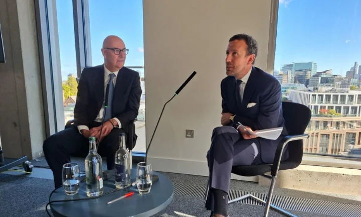 French Finance Minister in conversation with Professor Camille Landais