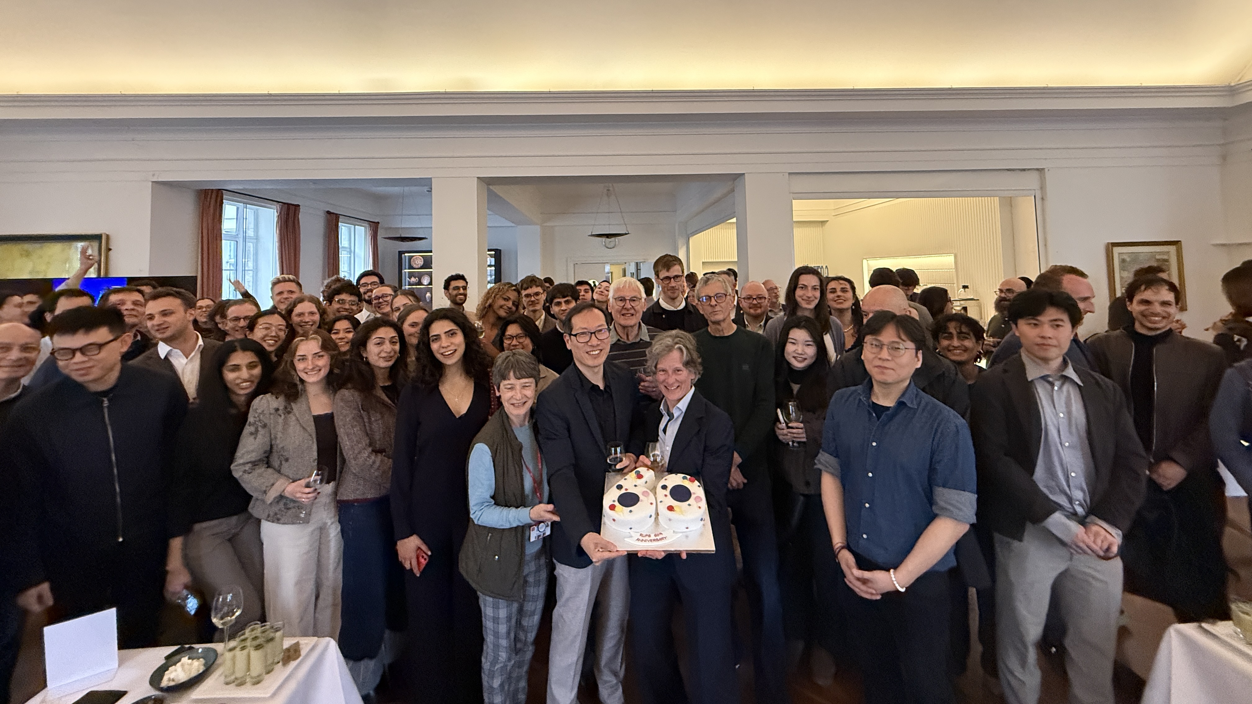 Group photo at RUPS 60th anniversary event. 