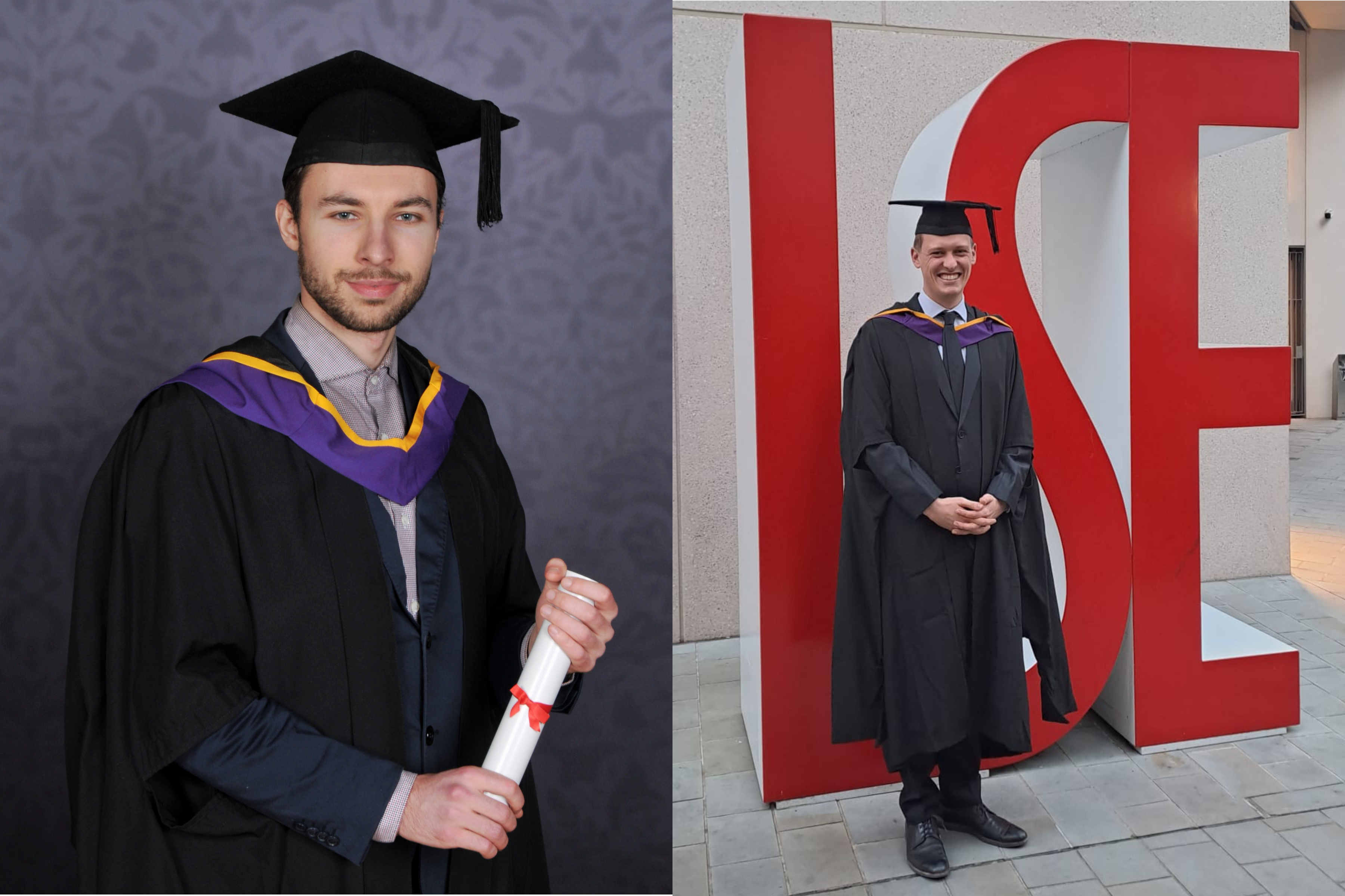 Sacha and Jonathan graduation