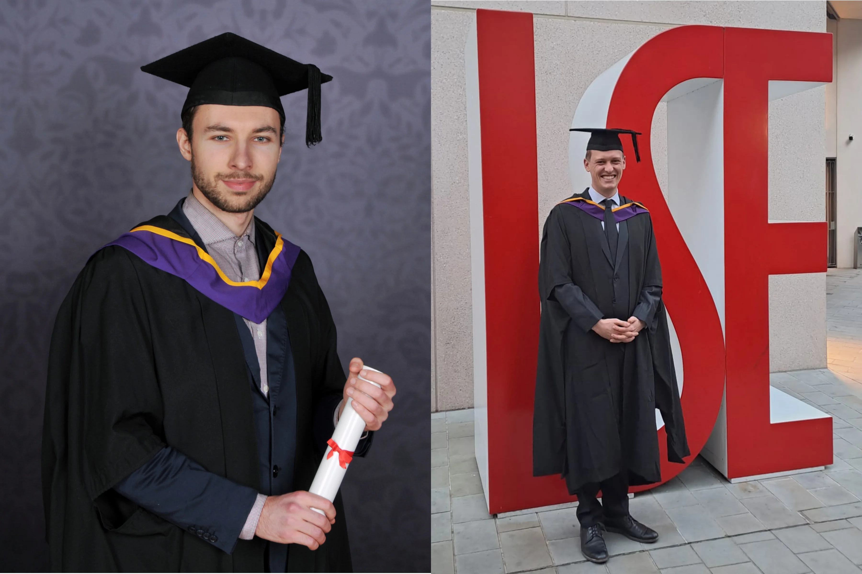 Sacha and Jonathan graduation