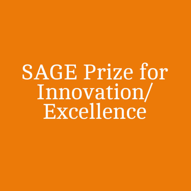 sage prize for innovation excellence