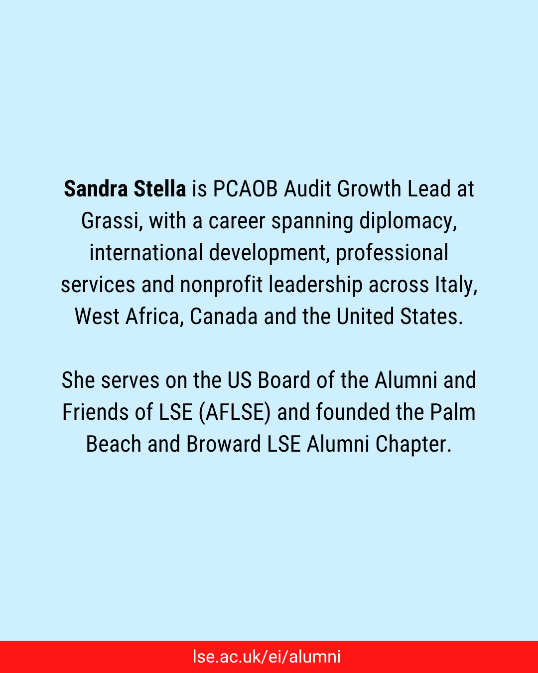 Quote from Sandra Stella