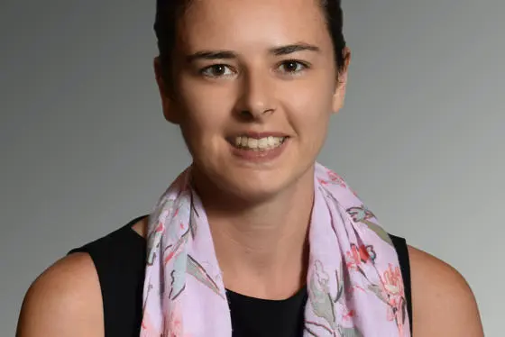 A profile picture of Dr Sarah Brierley smiling directly at the camera.