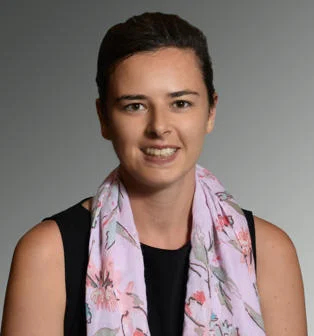 A profile picture of Dr Sarah Brierley smiling directly at the camera.