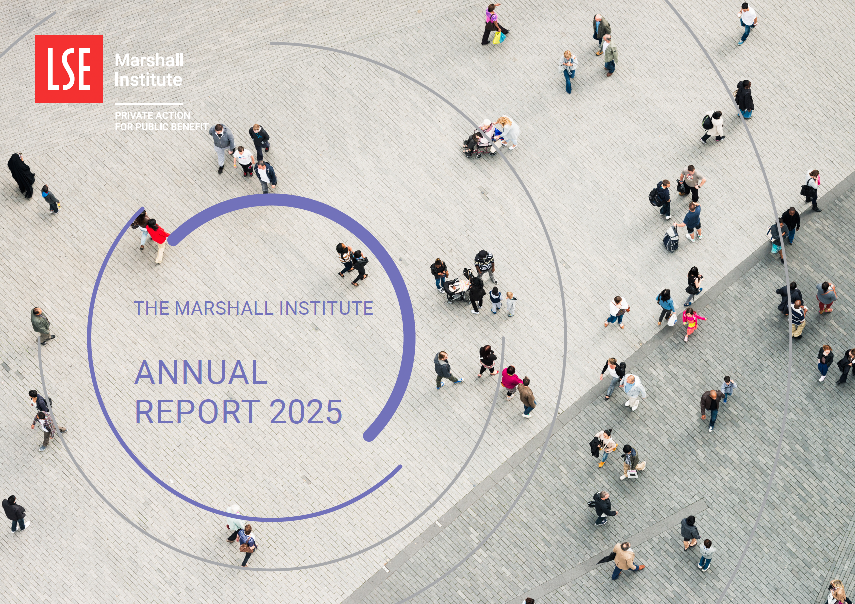 Title page of Marshall Institute Annual Report from 2025