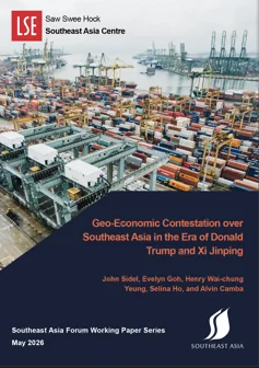 Front cover of the 2025 Southeast Asia Forum Working Paper