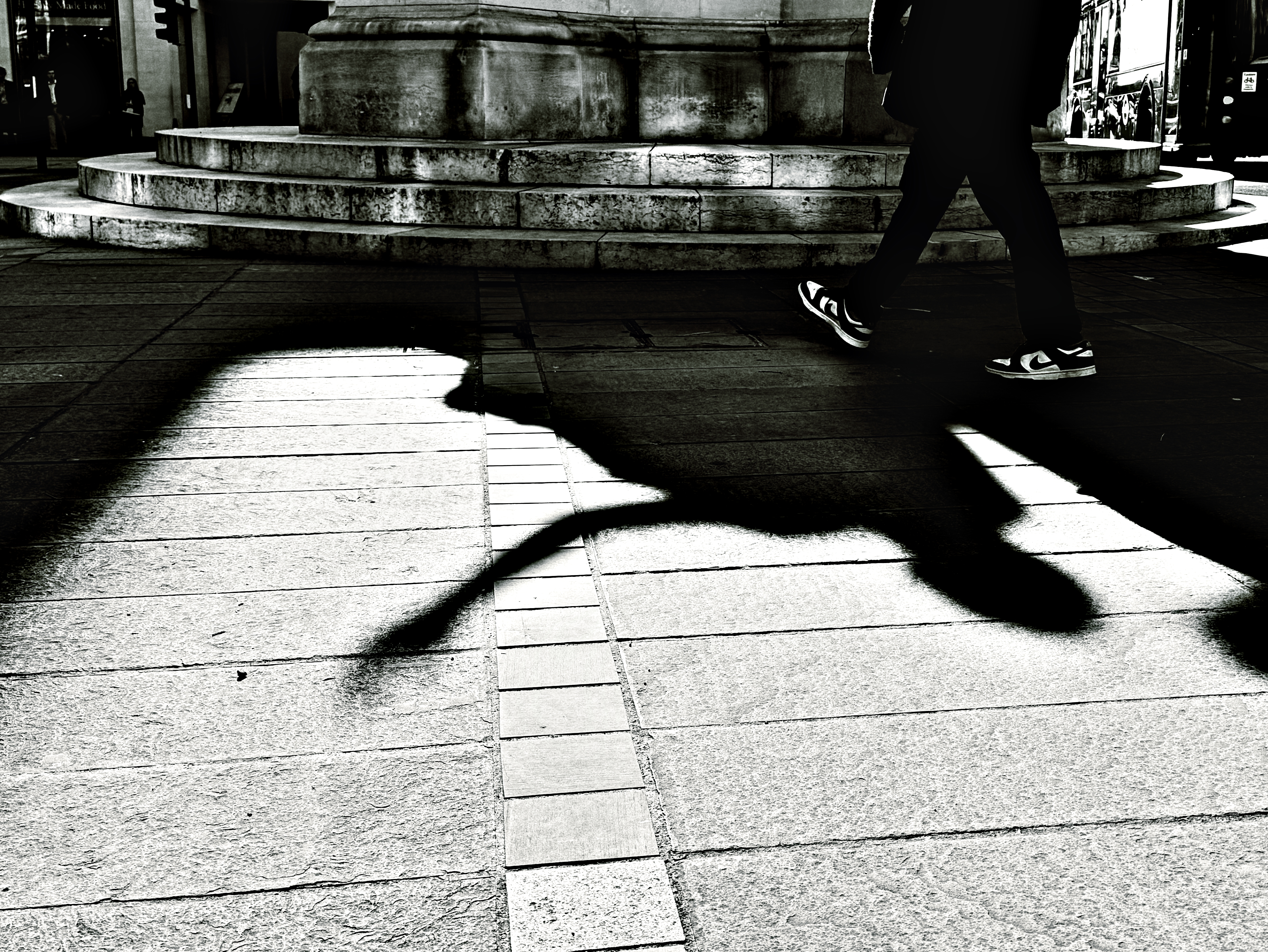 shadows of people on ground