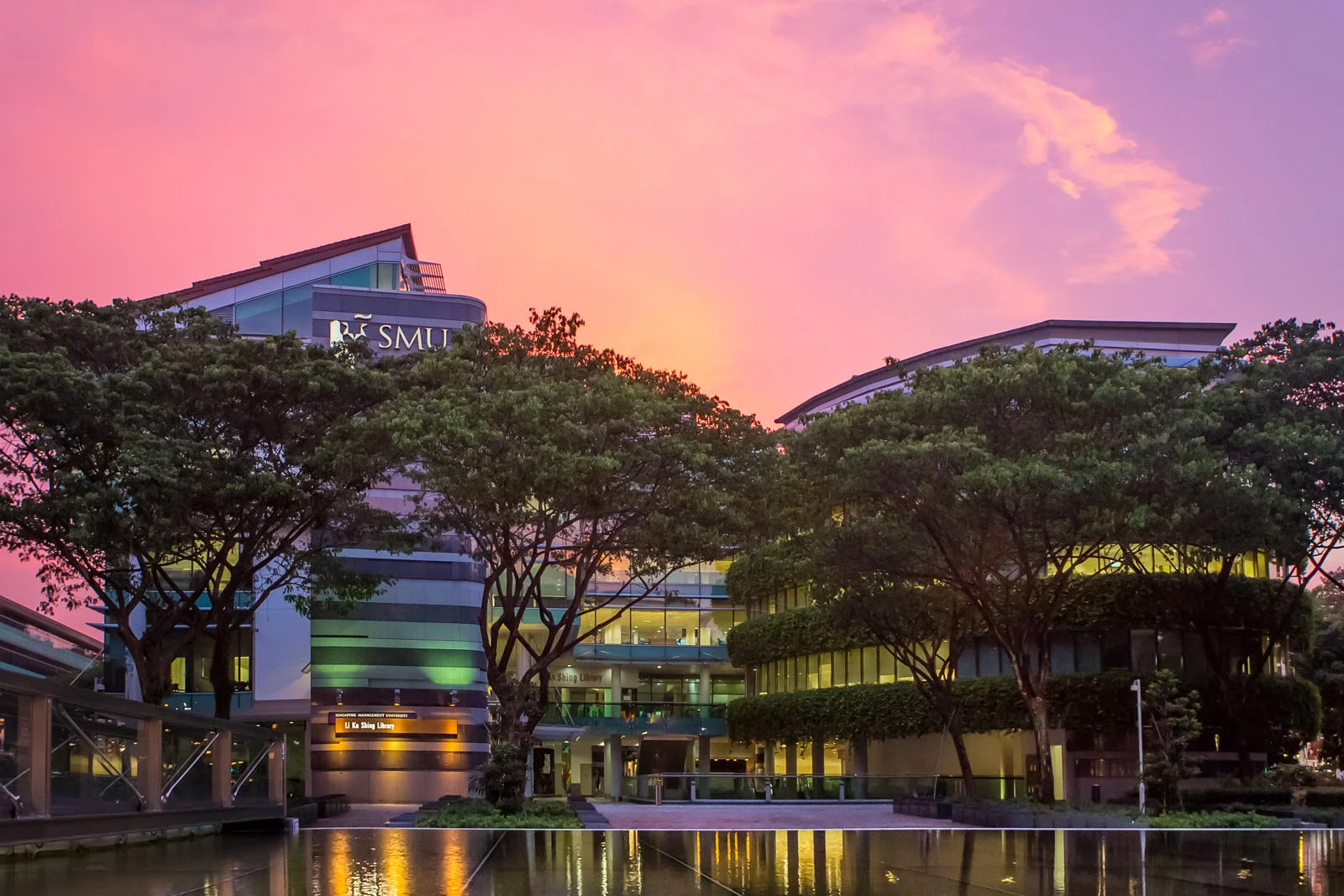 Li Ka Shing Library at Singapore Management University