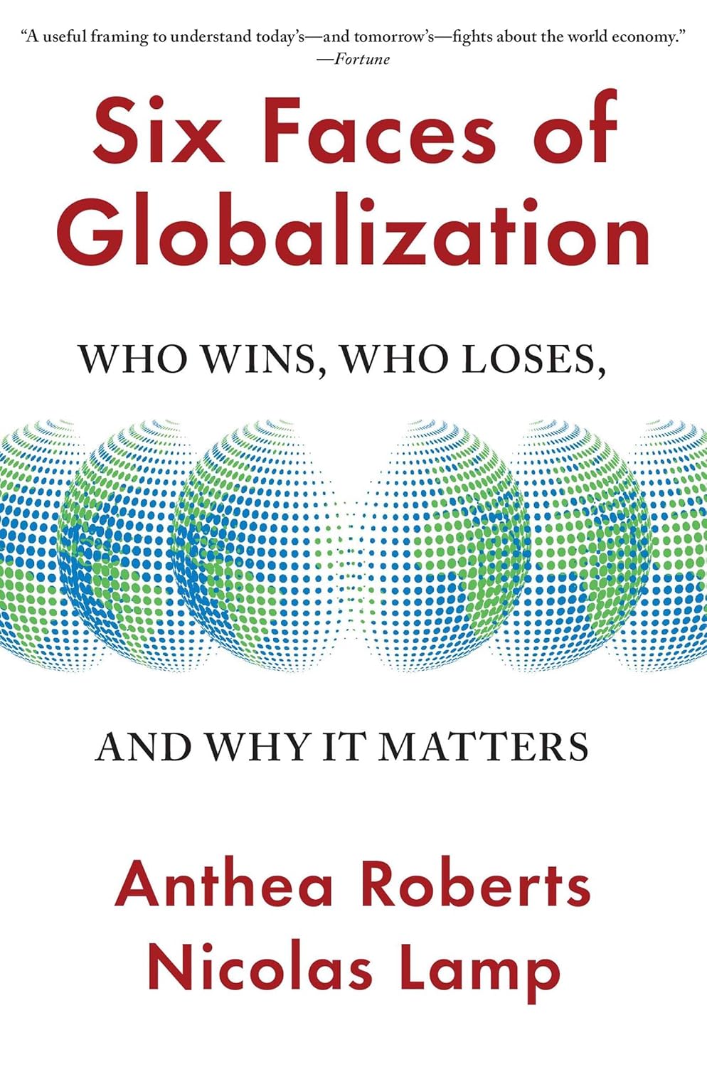 Six Faces of Globalization: who wins, who loses, and why it matters