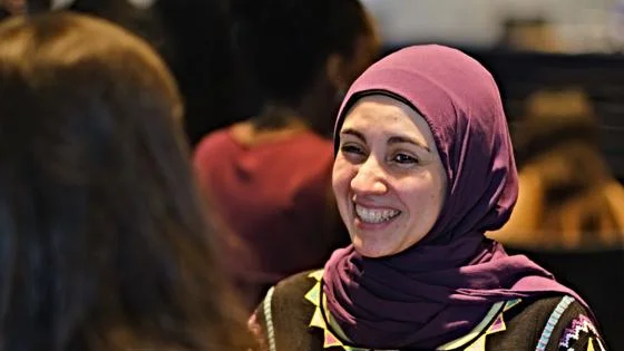 Smiling student on the LSE Programme for African Leadership