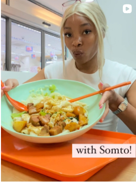 Somtolise Elumogo Instagram reel