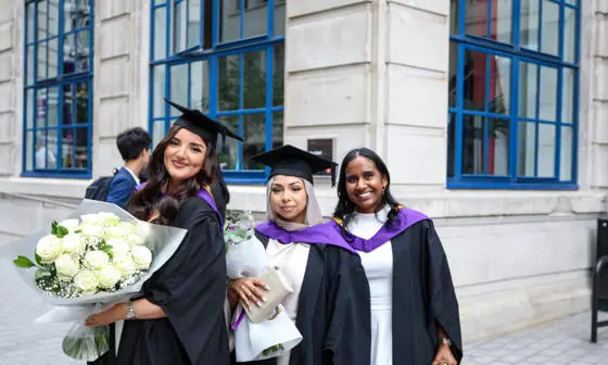 Graduates celebrating